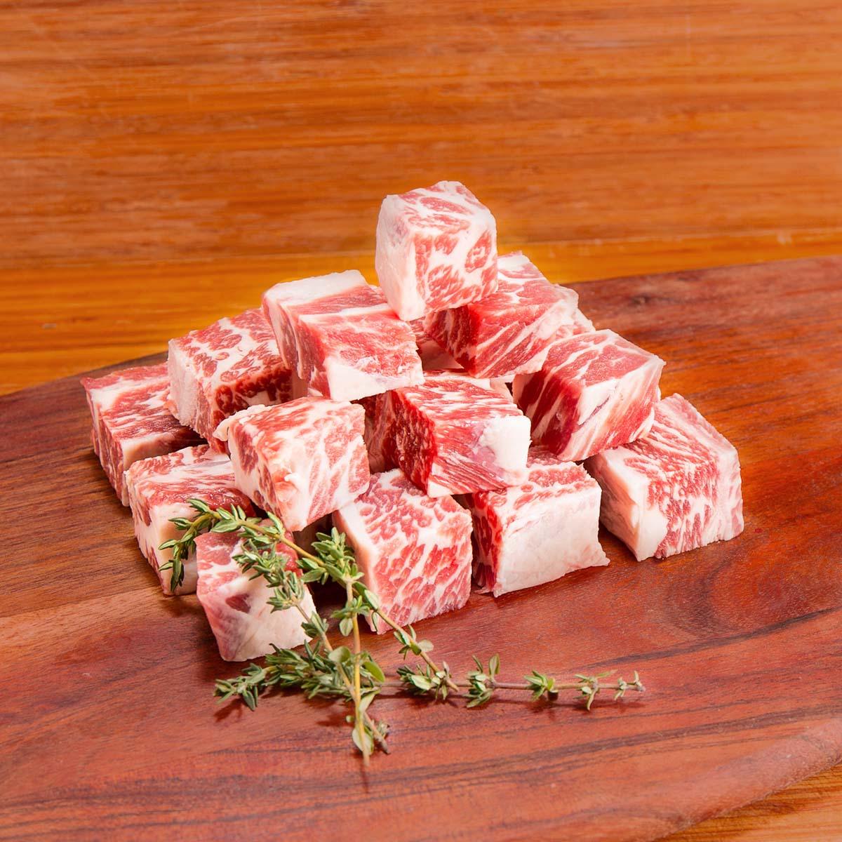 CERTIFIED ANGUS BEEF ® 美國認證安格斯去骨牛小排粒 [經解凍處理] (180g)