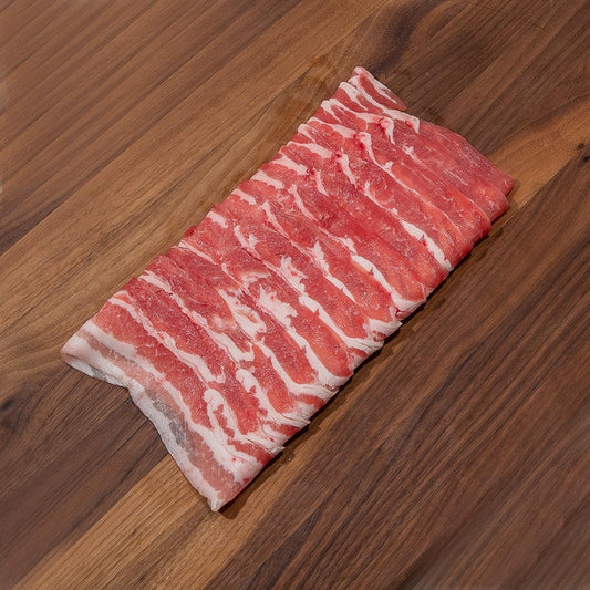 HOKKAIDO WHEY PORK 日本北海道豬腩 - 薄片火鍋用 [經解凍處理] (190g)
