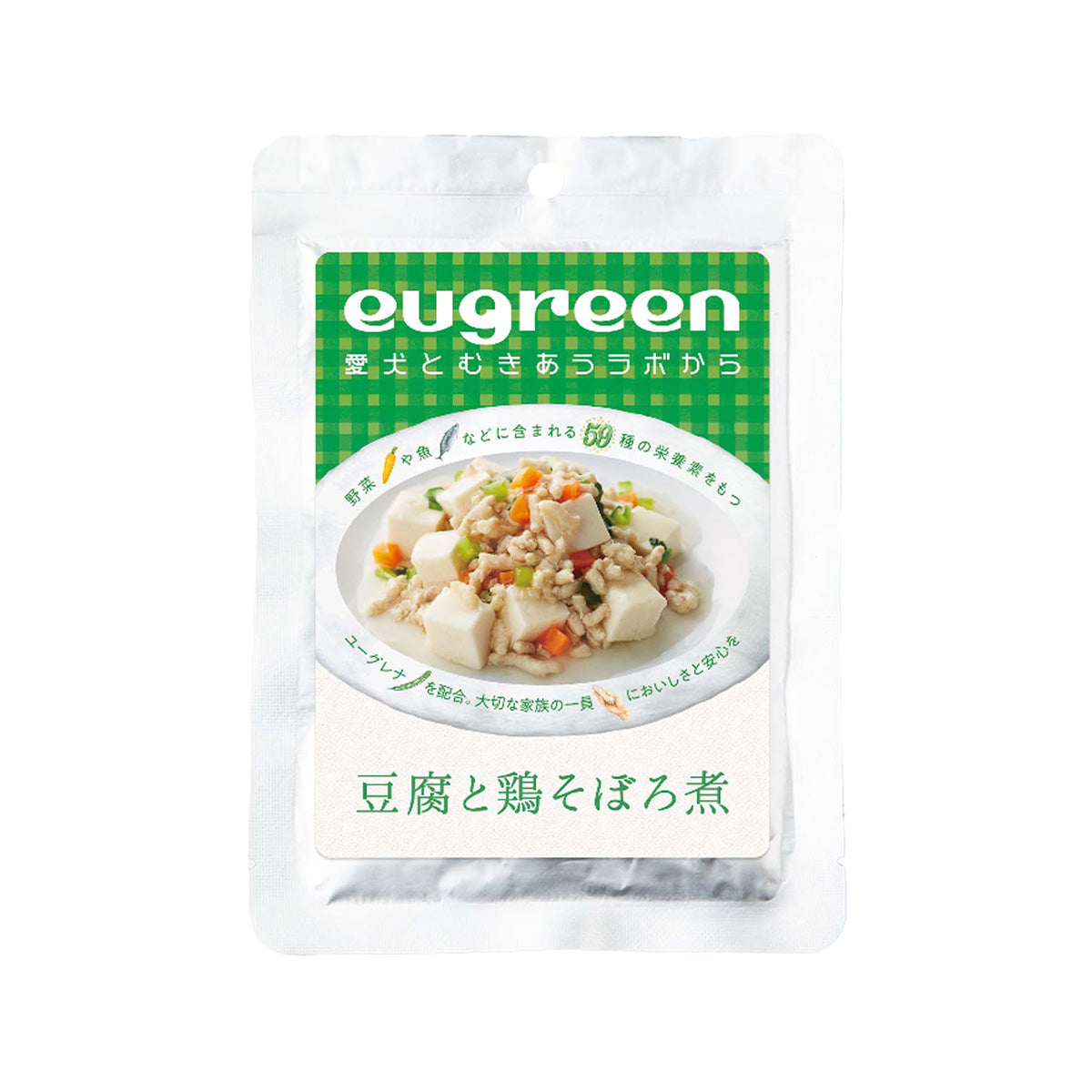 EUGREEN 小菜濕糧 - 豆腐燉雞肉 (100g)