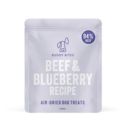 BUDDY BITES 牛肉藍莓風乾零食 (100g)