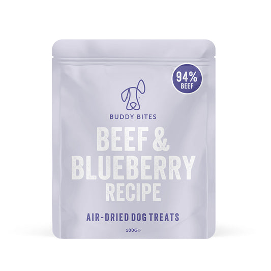 BUDDY BITES 牛肉藍莓風乾零食 (100g)