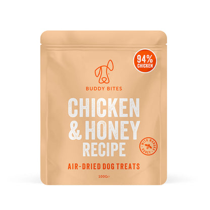 BUDDY BITES 雞肉蜜糖風乾零食 (100g)
