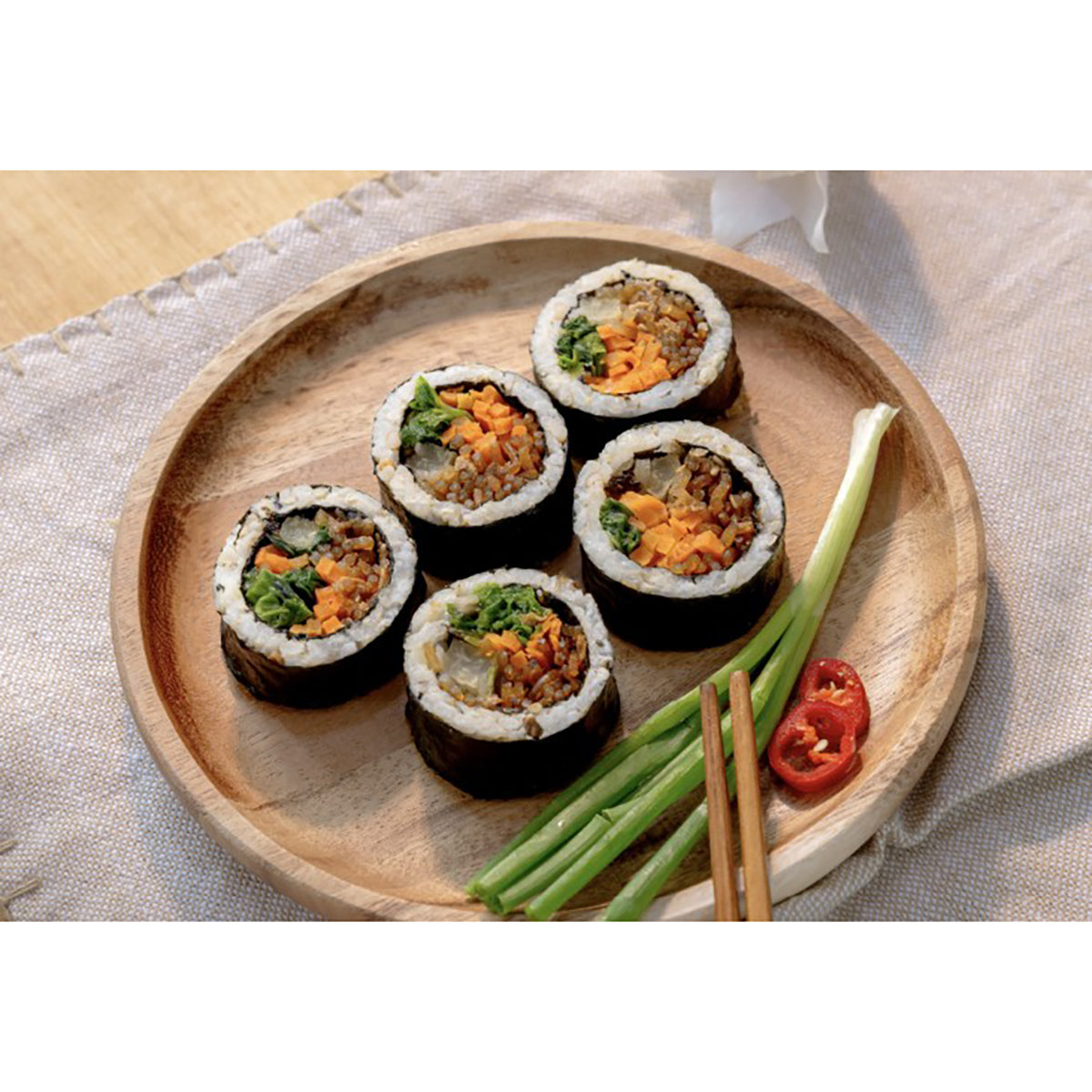 11:45 FROZEN GIMBAP 素食紫菜飯卷 – 韓式炒粉絲 (220g)