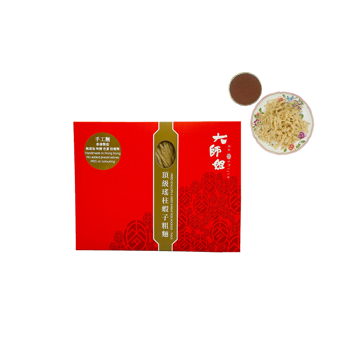 大師姐 頂級瑤柱蝦子粗麵 (6pcs)