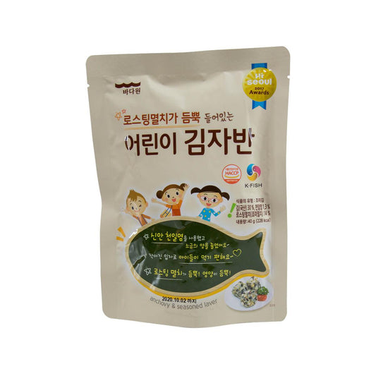 BADAONE 鈣質鳳尾魚調味紫菜碎 (40g)