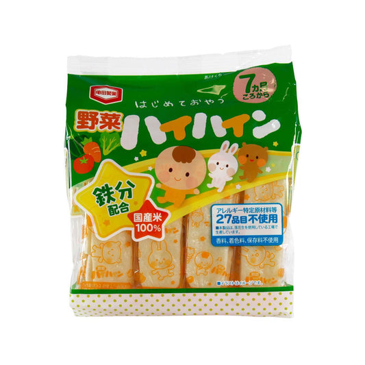 龜田製菓 Haihain 嬰兒雜菜米餅 (40g)