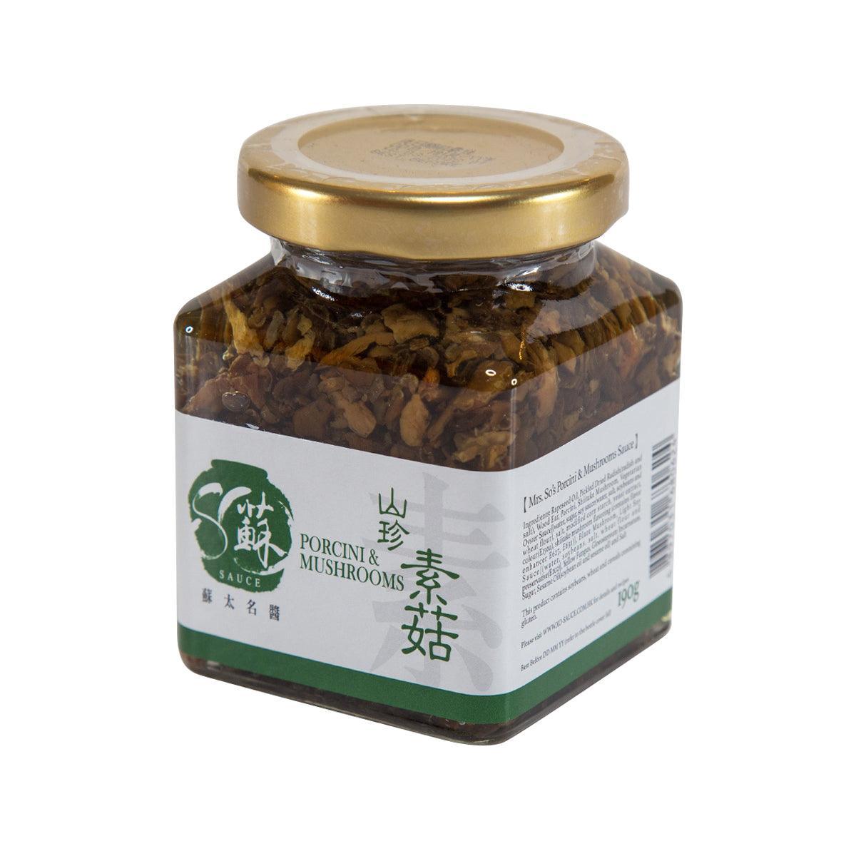 蘇太名醬 山珍素菇醬 (190g)